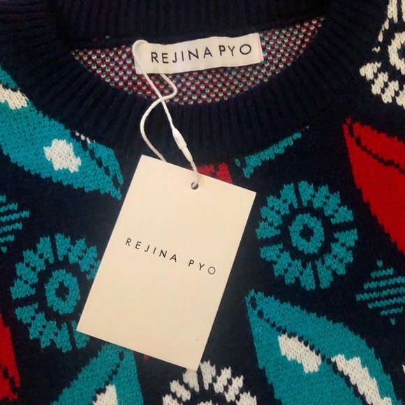 HP  🎉 NWT Rejina Pyo Ballon Sleeve Sweater - Picture 11 of 11